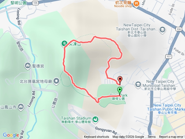 尖凍山步道預覽圖