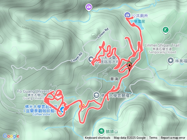 礁溪艸南湖步道-淡江-佛光大學