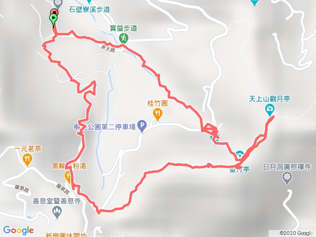 承天禪寺登山口—天上山(小O)