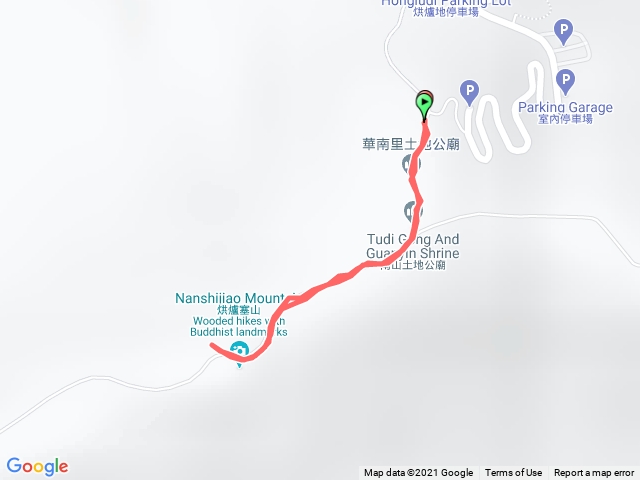 烘爐地土地公-南勢角山（來回）