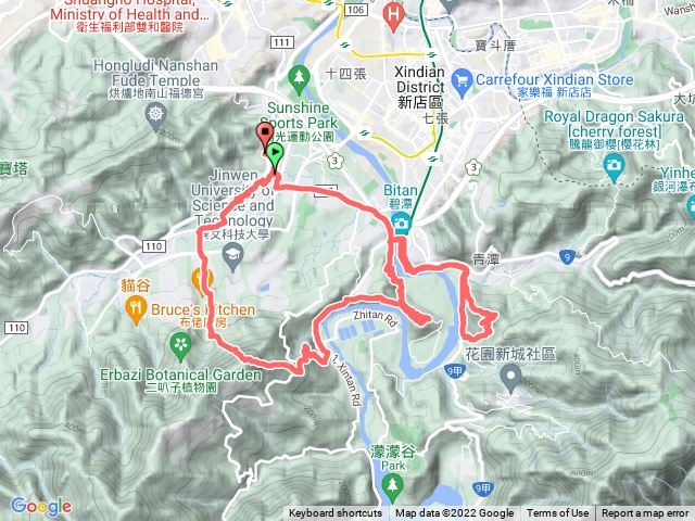 新店五潭連走