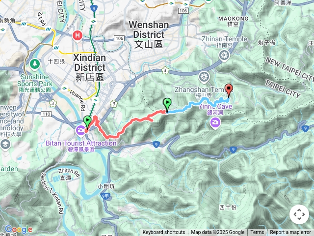 小獅山越嶺貓空