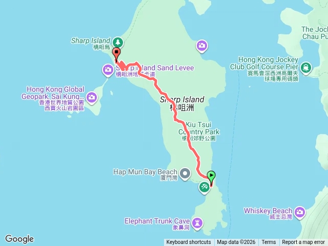 香港半月灣至橋咀島菠蘿包之路