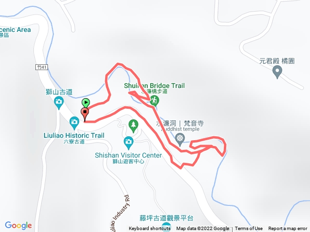 水濂橋水濂洞步道連走