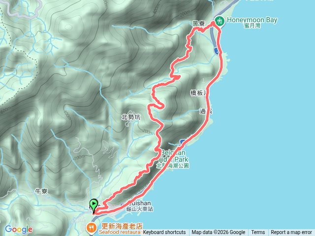 2026-03-22龜蜜縱走(龜山車站-梗枋山-橋板湖山-大溪蜜月灣-龜山車站)