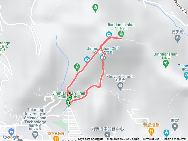 金面山環形步道