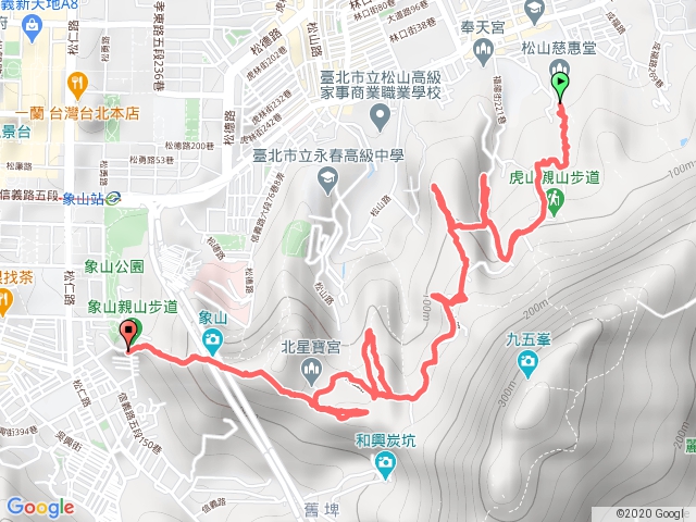 四獸山步道完封