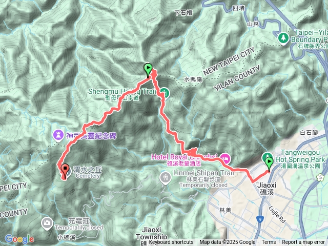 聖烘縱走沒去烘