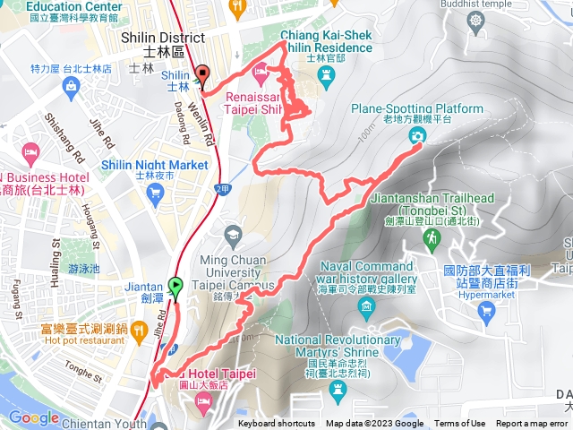 劍潭山、老地方、士林官邸鬱金香