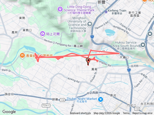 鳳山溪堤防步道健走