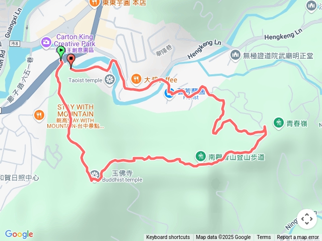 大坑南觀音山o繞