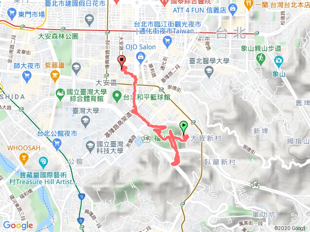 福州山-中埔山-成功市場