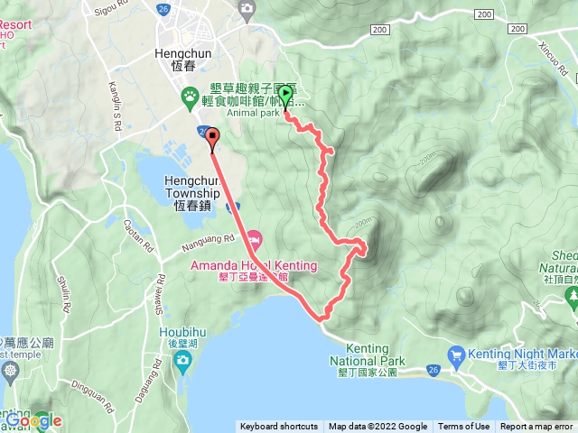 赤牛嶺到大山母山