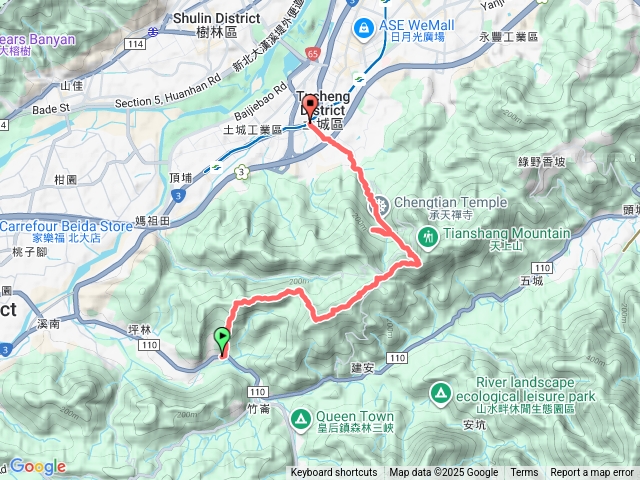 2025微笑山線：【天上山系】望月亭桐花段預覽圖