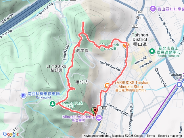 義學坑步道連走尖凍山
