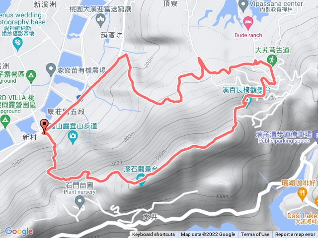 溪州山挑戰路線（小百岳）