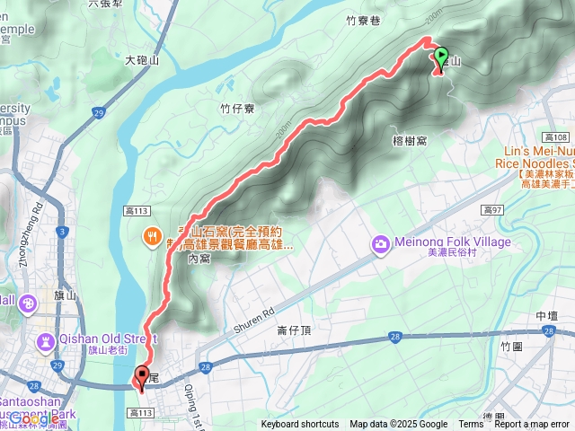 旗靈縱走預覽圖