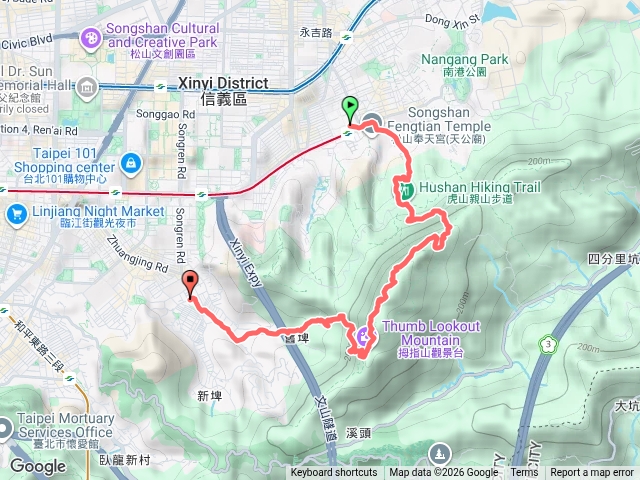 虎山溪步道、虎山親山步道、黃蟬園、九五峰、和興炭坑預覽圖