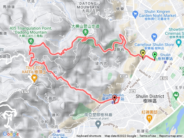 樹林火車站 大棟山 南樹林火車站