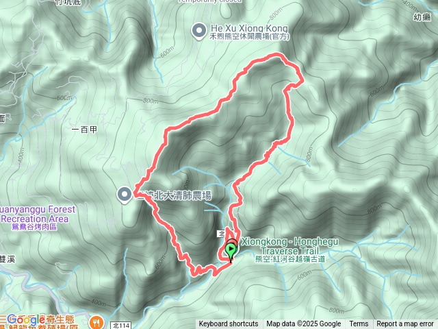 熊空山竹坑山預覽圖