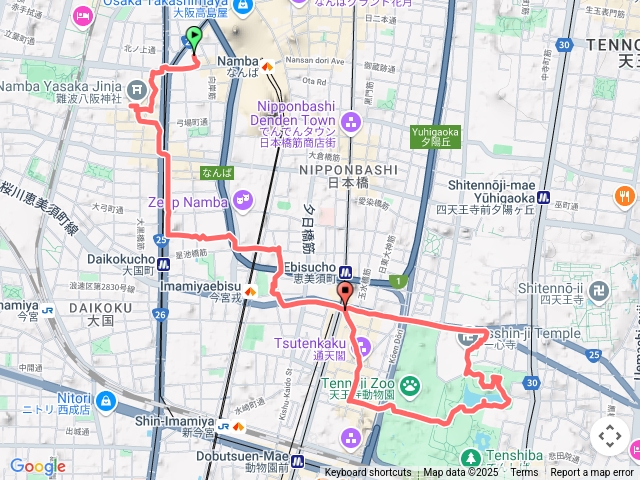 日本大阪散策 難波八阪神社-天王寺公園-通天閣