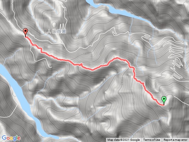 西巒大山(僅下山)