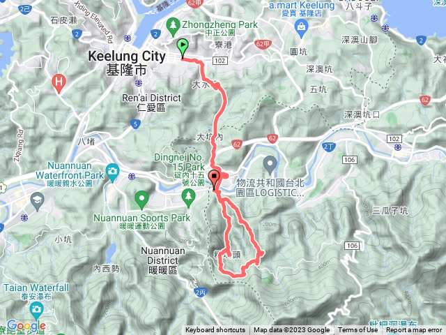 新北_四腳亭_滴水山(足跡山)_粗坑頭山_粗坑口步道_O型