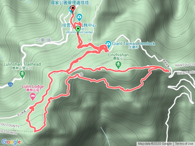 塔塔加麟趾山健走