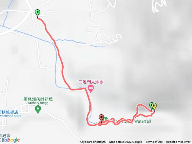 大水沖瀑布