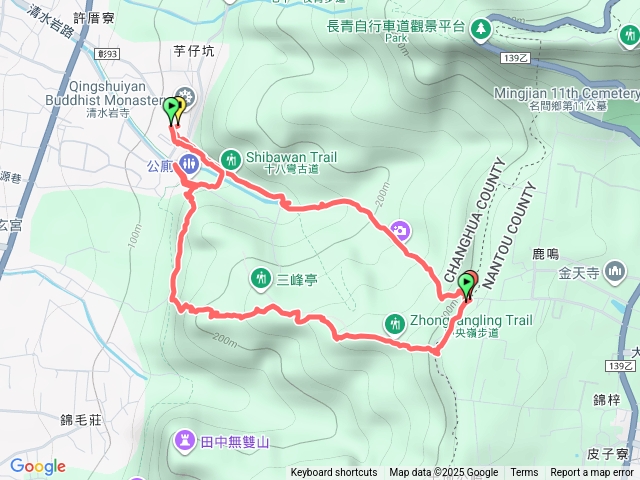 十八彎轉中央嶺步道回-HCoE預覽圖