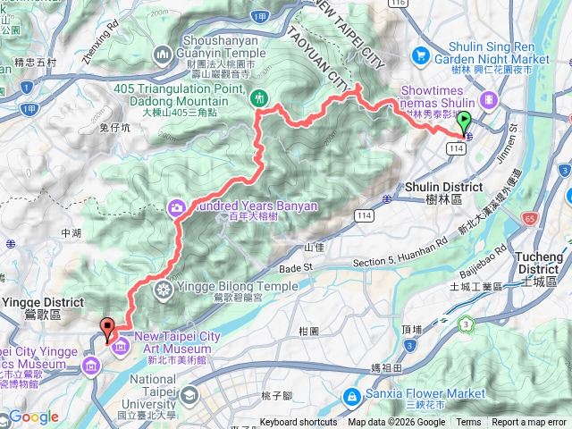微笑山線：【大棟山系】405高地段+百年大榕樹段（樹鶯縱走）預覽圖