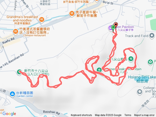 十八尖山步道20251025