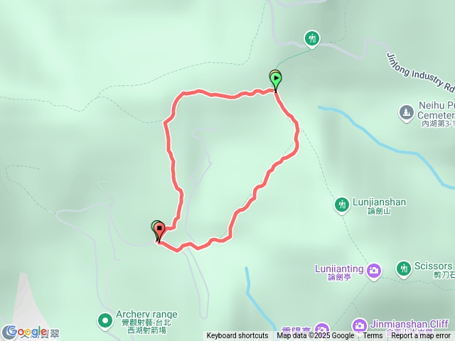 金面山親山步道德明大學後山