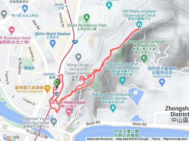 小百岳集起來劍潭山親山步道202311280817