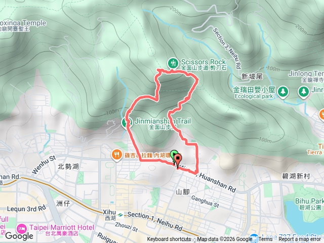金面山、剪刀石山O型縱走預覽圖