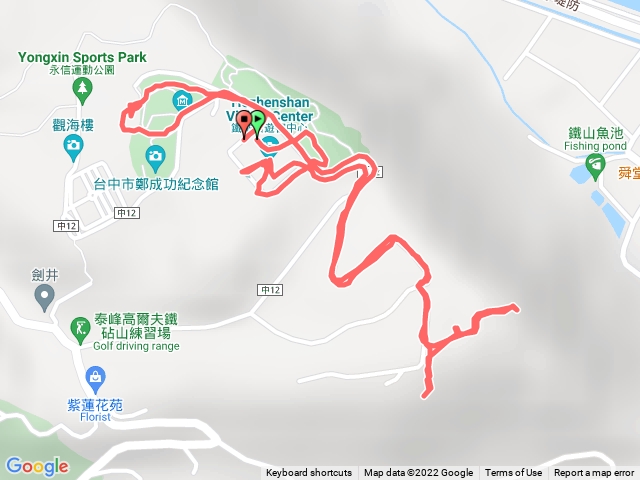 小百岳 038 台中 鐵砧山 20220205