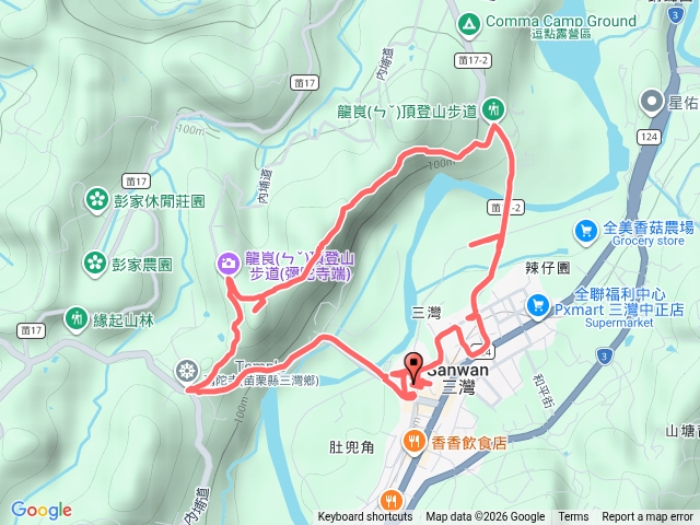 龍峎頂步道