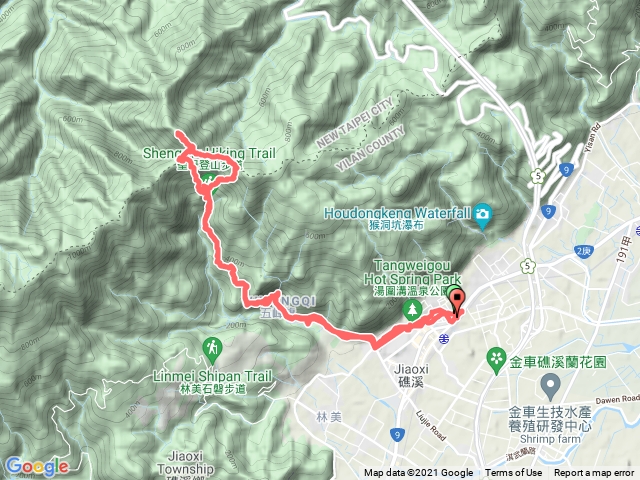 20210508-礁溪轉運站~抹茶山-第9刷+三角崙山