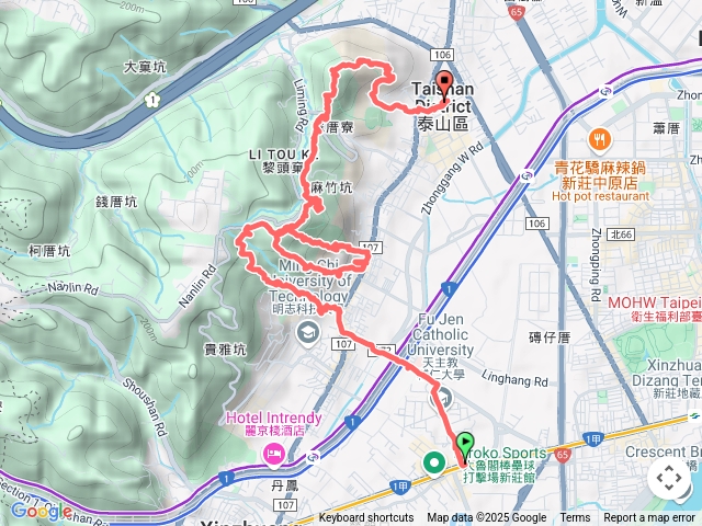 琳-台北天際線泰山段