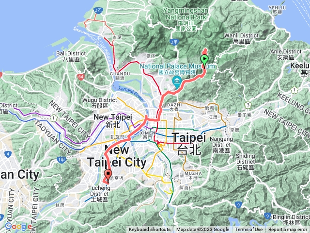 2023.2.12 荷蘭古道 高頂山 北五指山