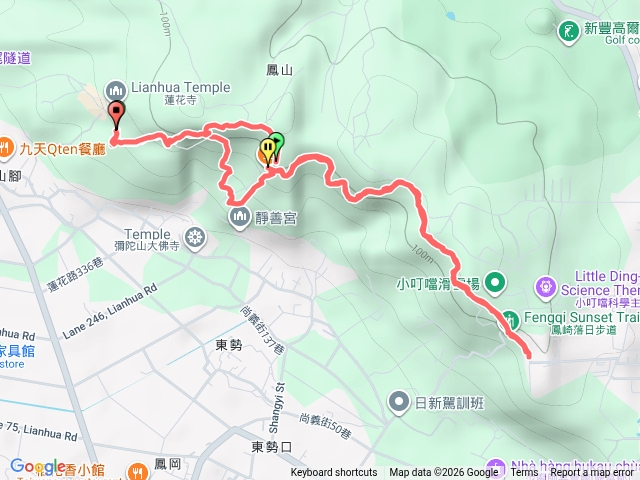 鳳崎落日步道預覽圖