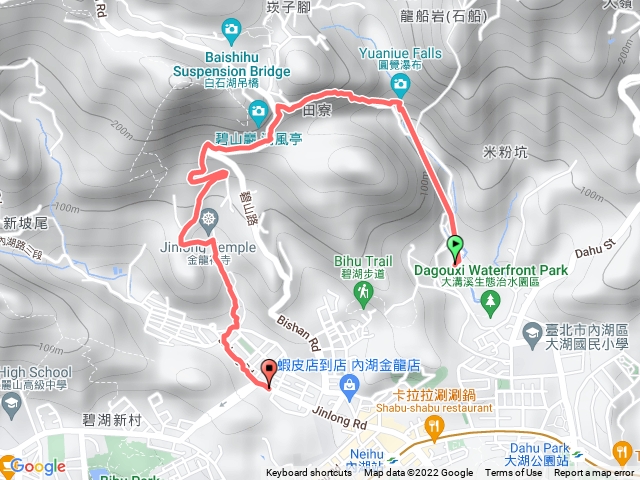 大溝溪圓覺瀑布健行