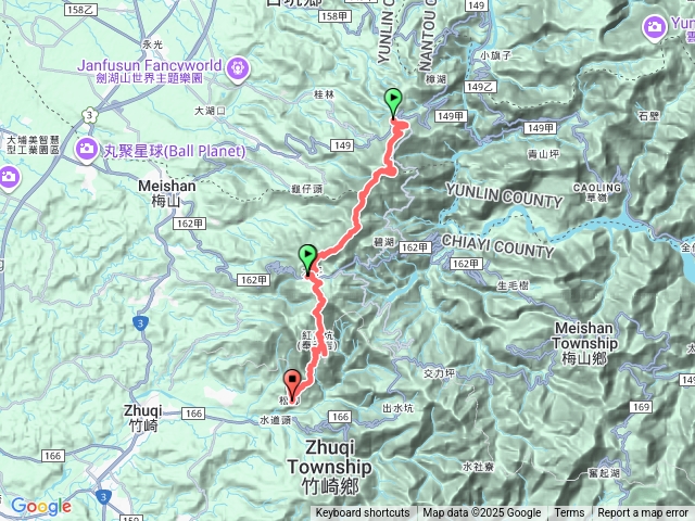 樟湖到松腳預覽圖