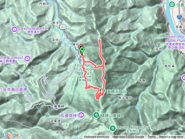 鳳凰山、台演山、天文台O繞預覽圖
