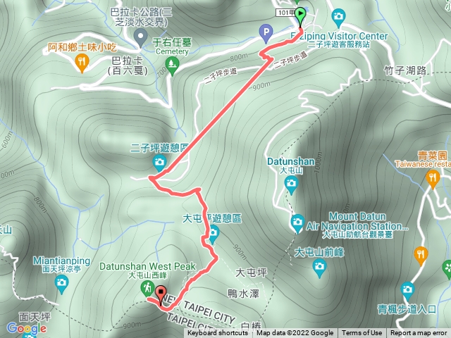 二子坪大屯西峰