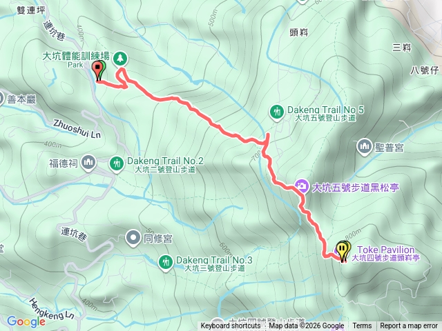 20260120大坑健走