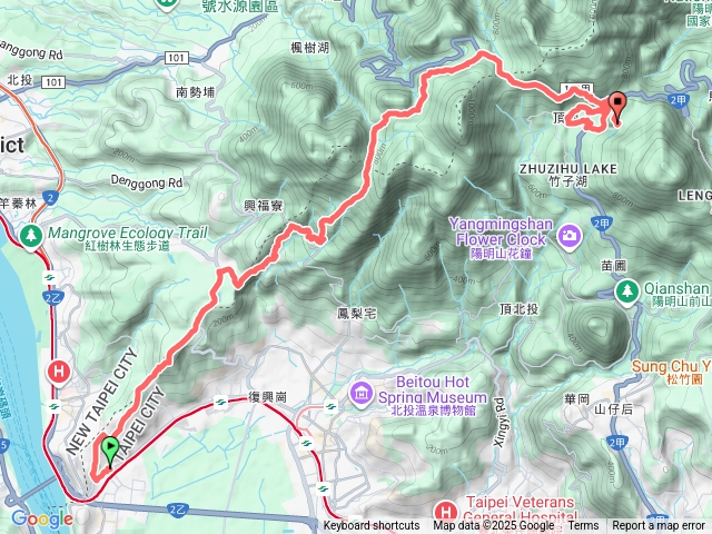 20251005 台北大縱走第一段