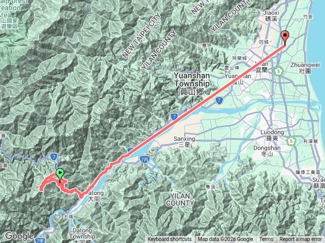 旗山主峰芃芃山烏山100線林道環走