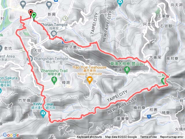 2022-0828_ 指南宮步道（猴山岳-二格山-貓空）出政大 O