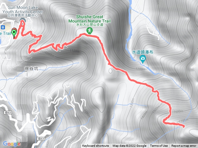 水社大山(至4.2k觀景台止)